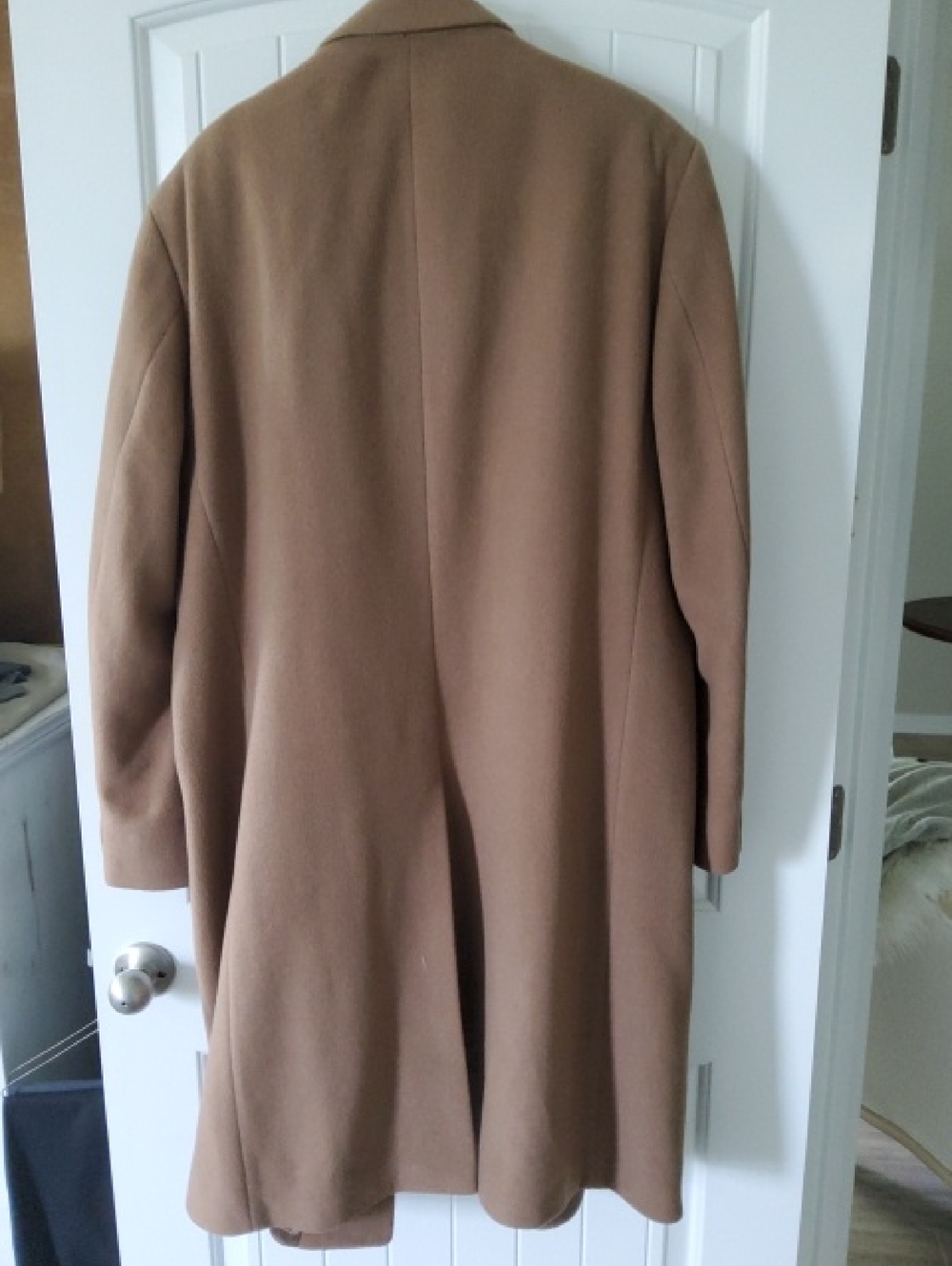 100% Cashmere Coat - Camel 48 R - Picture 4 of 16